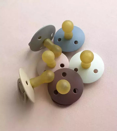 Bibs Πιπίλες Καουτσούκ για 0-6 μηνών Colour Sage / Ivory 2τμχ
