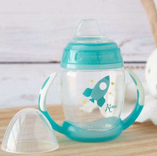Kiokids Εκπαιδευτικό Μπιμπερό Space 6m+ Ciel 270ml