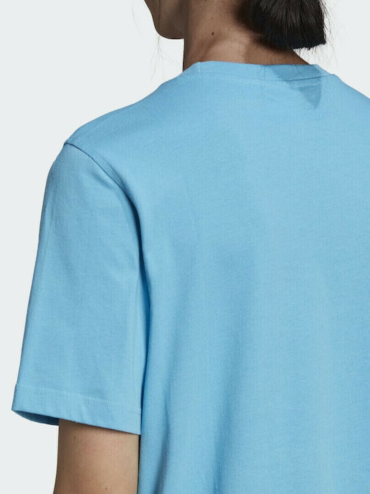 Adicolor Classics Trefoil Rush Αθλητικό T-shirt Γαλάζιο