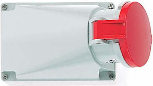 Geyer Female Industrial Socket Industrial Socket 4x63A 400V IP44 1127