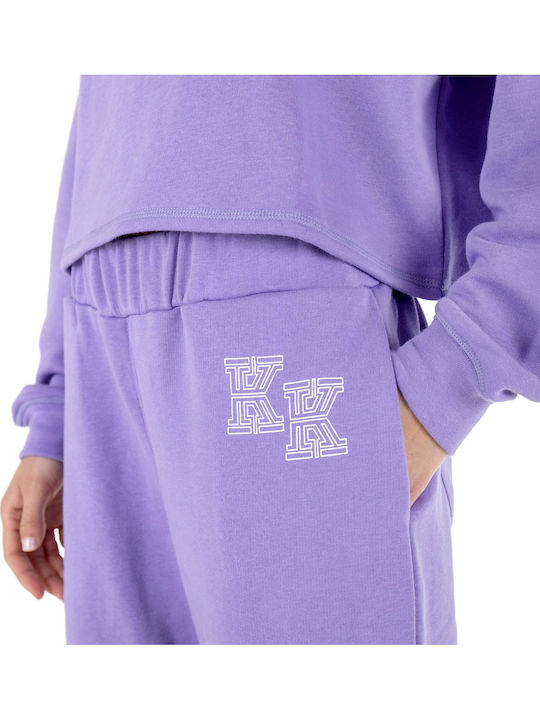 Sweatpants Jogger Purple