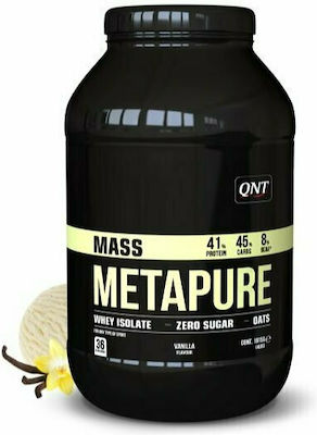 QNT Metapure Mass Whey Isolate Πρωτεΐνη Ορού Γάλακτος με Γεύση Βανίλια 1.815kg