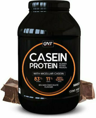 QNT Casein Protein Gluten Free with Flavor Belgian Chocolate 908gr