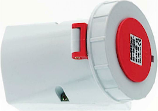 Geyer Женски индустриален щепсел Монтаж на стена Захранване 3x32A 230V IP67 1145