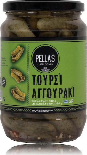 Pella's Delicacies Αγγουράκια Τουρσί Αγγουράκι 680gr