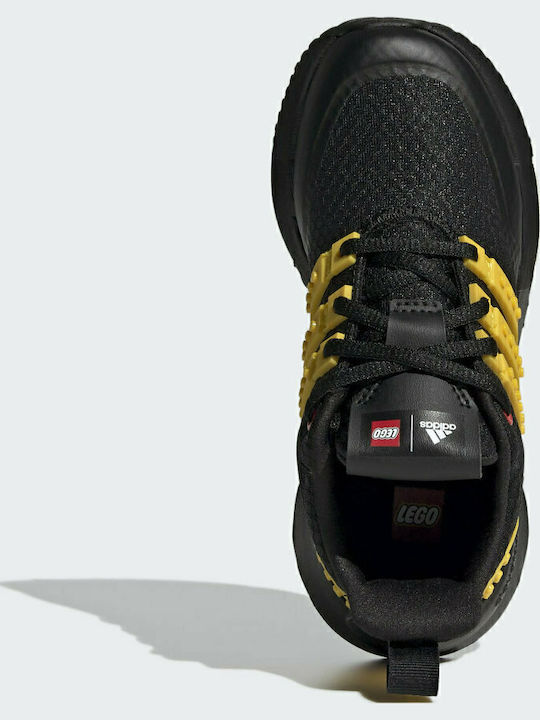 Racer TR Детски спортни обувки Running с Връзки Черно Core / Eqt Жълто / Червено