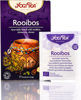 Yogi Tea Roșu Ceai Produs organic Rοoibos 17 Pungi 30.6gr 1buc