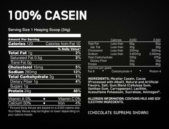 Optimum Nutrition Gold Standard 100% Whey με Γεύση Chocolate Supreme 1.82kg