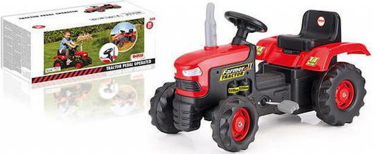 Kids Foot-to-Floor Ride On Tractor with Pedal Red