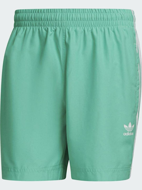 Adicolor Classics 3-Stripes Herren Badebekleidung Shorts Grün