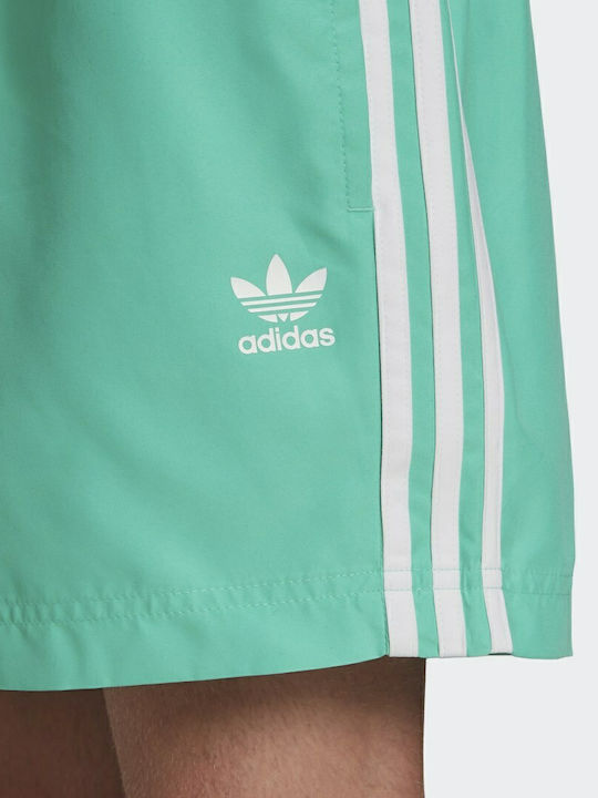 Adicolor Classics 3-Stripes Herren Badebekleidung Shorts Grün