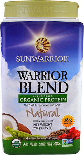 Sunwarrior Warrior Blend Organic Gluten & Lactose Free 750gr