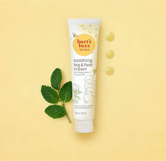 Burt's Bees Mama Bee Крем за Уморени Крака 100ml