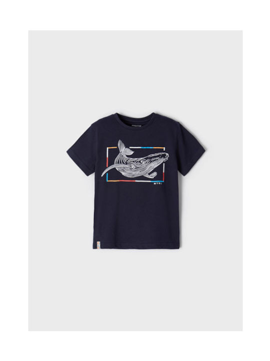 Mayoral Kids T-shirt Navy Blue