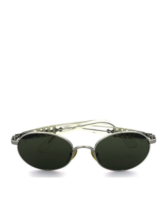 Persol Unisex Γυαλιά Ηλίου με Ασημί Μεταλλικό Σκελετό και Πράσινο Φακό PO2021S 511/31