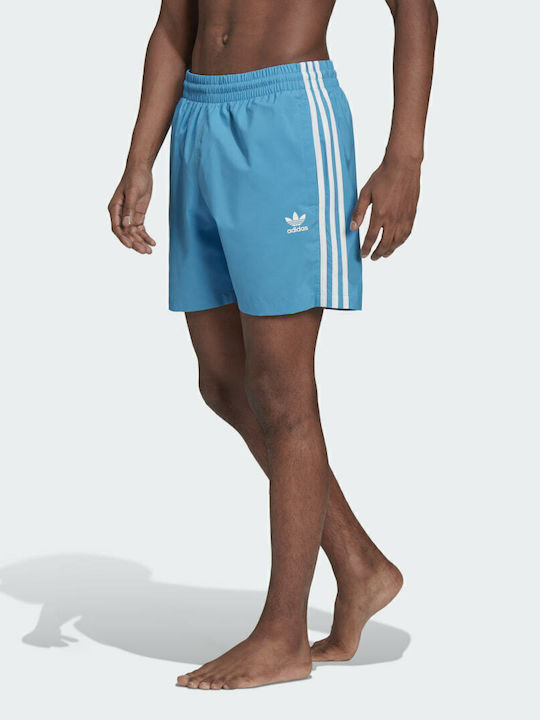 adidas Adicolor Classics Trace Ανδρικό Μαγιό Σορτς App Sky Rush