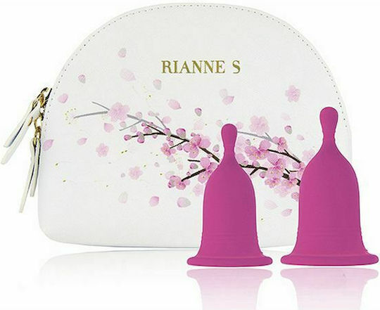 Rianne S Menstrual Cup Femcare Set aus Κύπελλα Περιόδου Rosa