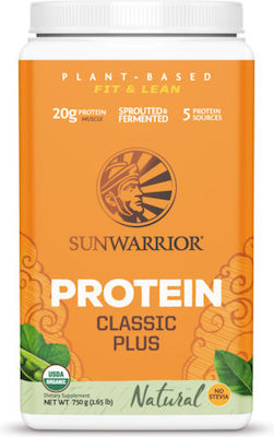 Sunwarrior Classic Plus Ohne Gluten & Laktose mit Geschmack Natürlich 750gr