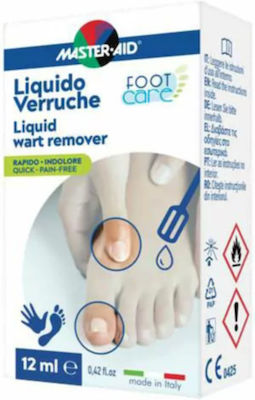 Master Aid Foot Care Liguid Wart Remover Lotion für 12ml