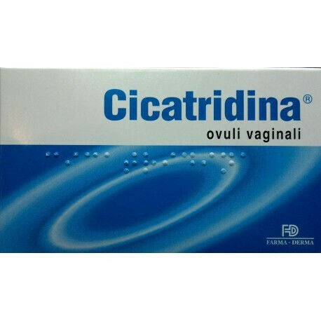 Cicatridina Vaginal Ovules Zäpfchen
