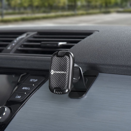 Forcell Carbon H-CT322 Car Mobile Mount with Magnet Black FOCM-082849