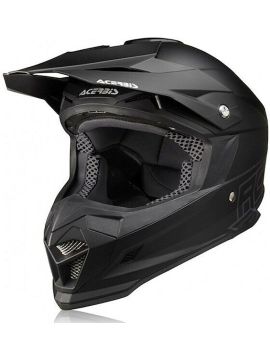 Acerbis Profile 4.0 Motocross Helmet ECE 22.05 1240gr Black Matt 0022821.091