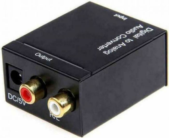 Well Konverter Koaxial / Toslink weiblich zu 3.5mm / RCA weiblich 1Stück 16851