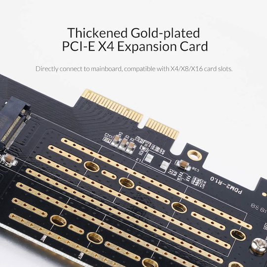Orico PCIe Controller with 2 M.2 Ports