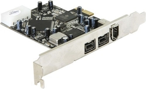 DeLock DeLock PCIe Karte Mit 3 Firewire 400 / Firewire 800 Anschlüssen