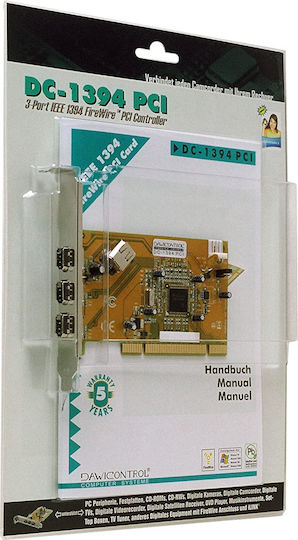 Dawicontrol Κάρτα PCI σε θύρα Firewire 800 DC-1394