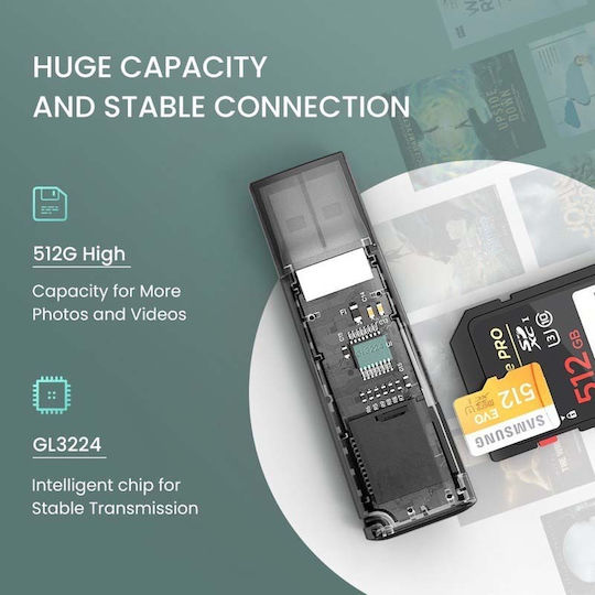Ugreen Card Reader USB 3.0 για SD