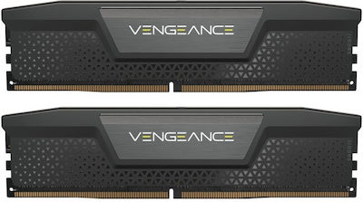 Corsair Vengeance 64GB DDR5 RAM with 2 Modules (2x32GB) and 5200 Speed for Desktop