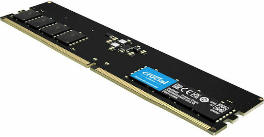 Crucial 16GB DDR5 RAM cu Viteză 4800 pentru Desktop (CT16G48C40U5