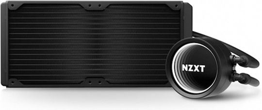 NZXT Kraken X53 RGB Υδρόψυξη Επεξεργαστή Διπλού Ανεμιστήρα 120mm για Socket 1200/115x