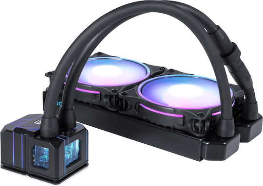 Alphacool Eisbaer Pro Aurora 240 Sisteme De Răcire Cu Apă AIO CPU Cu 2 Ventilatoare 120mm Și Iluminare RGB