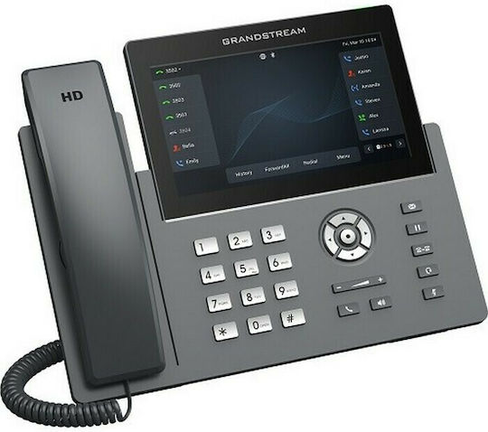 Grandstream GRP2670 Verkabelt IP-Telefon mit 6 Linien in Schwarz