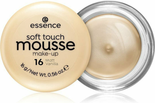 Essence Soft Touch Compact Make Up 16 Matt Vanilla 16gr