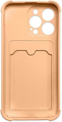 Hurtel Card Armor Umschlag Rückseite Silikon Rosa (iPhone 12 / 12 Pro)