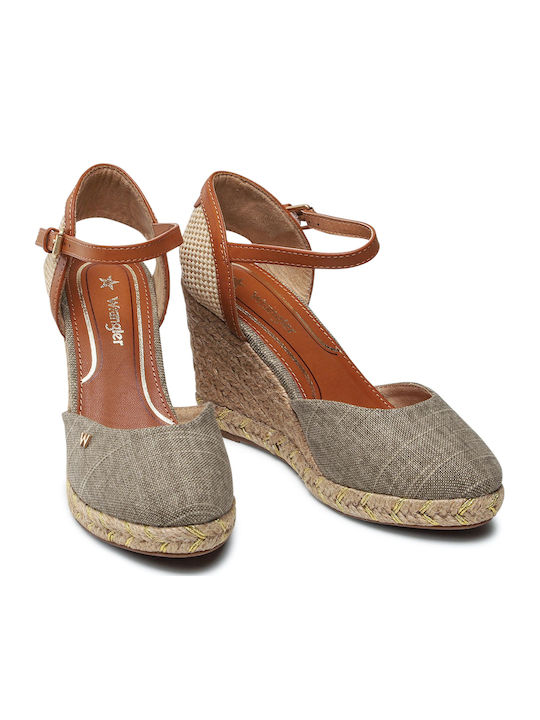 Brava Women's Platform Espadrilles Gray