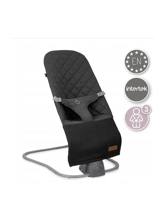 Momi Ηλεκτρικό Relax Μωρού Bess με Δόνηση Gray για Παιδί έως 9kg