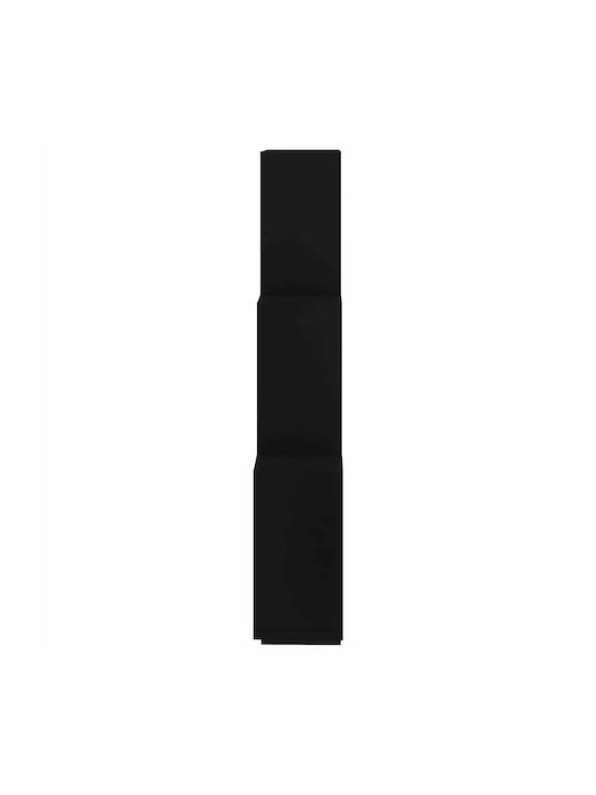 Raft Perete Negru 78x15x93cm