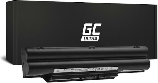 Green Cell Compatible Battery for Fujitsu LifeBook E751/E752/E781/E782/P770/P771 with 6800mAh