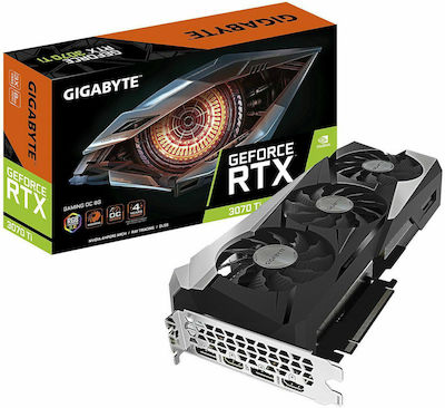 Gigabyte GeForce RTX 3070 Ti 8GB GDDR6X OC LHR rev. 1.0 Κάρτα Γραφικών