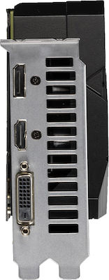 Asus GeForce GTX 1660 Super 6GB GDDR6 Dual Evo OC Κάρτα Γραφικών
