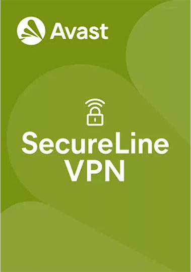 Avast! SecureLine VPN for 10 Devices and 2 Years of Use (Electronic License)
