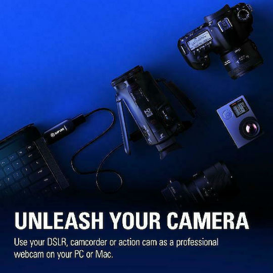 Elgato Cam Link 4K Live Streaming and Recording |1080p on 60fps or 4K at 30 fps | USB 3.0