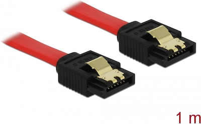 DeLock 7-Pin SATA III - 7-Pin SATA III Cable 1m Κόκκινο (82679)