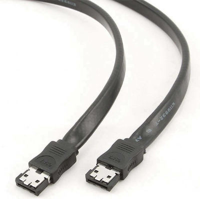 Gembird eSATA to eSATA Cable 50cm Black (CC-ESATA-DATA)