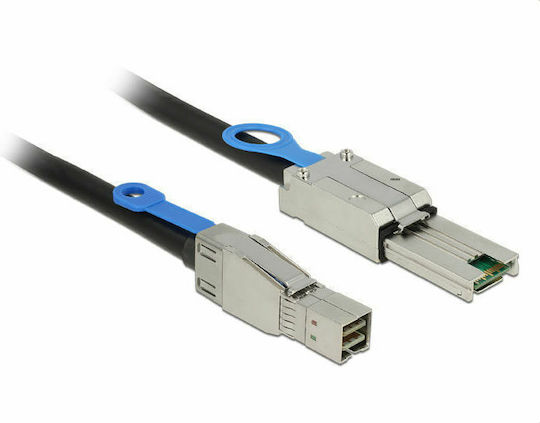 DeLock SAS - Mini-SAS Kabel 3cm Schwarz (83735)