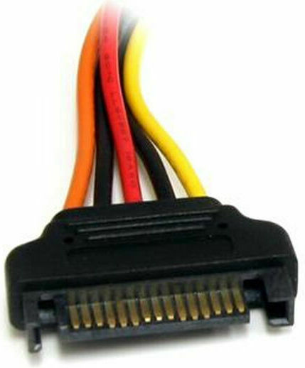 StarTech 15-Pin SATA III - 15-Pin SATA III Kabel 20cm Mehrfarbig (SATAPOWEXT8)